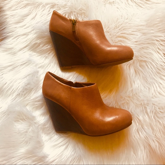Hive & Honey Shoes - Hive & Honey Wedge Booties